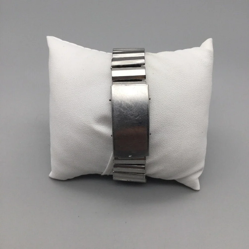 Vintage Sekonda USSR Automatic 31 Jewels Mens Watch 37mm Silver Day Date 7.5